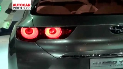 Subaru at the Tokyo motor show - by autocar.co.uk 