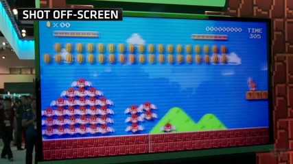 E3 2014: Mario Maker - Custom Level Gameplay
