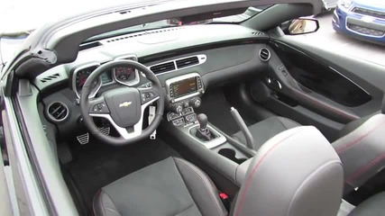 2013 Chevrolet Camaro Zl1 Convertible Start Up, Exhaust