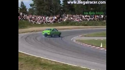 Opel Kadett C Coupe Drifting 