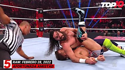 Top 10 Mejores Momentos de RAW: WWE Top 10, Feb 28, 2022