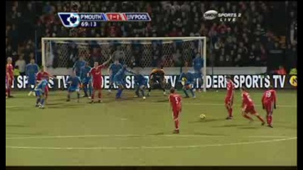 Portsmouth 1 - 1 Liverpool Гол 