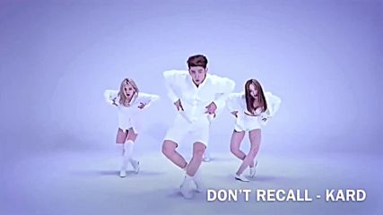 Kpop Random Dance mirrored video Bts Wanna One Kard Etc Krystal