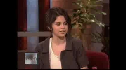 Selena Gomez on the Ellen Degeneres Show