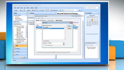 Microsoft® 2007: How to create a distribution list on Windows® 7?