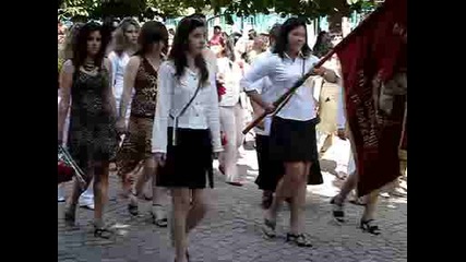Царево абитуриенти и духов оркестър 2006г