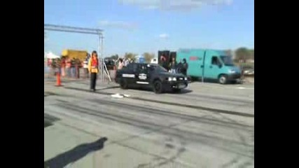 Audi 80 Quattro Turbo Drag Race 1/4 Mile