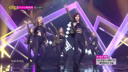 140118 Dalshabet - B. B. B ( Big Baby Baby ) @ Music Core