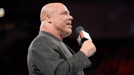 Kurt Angle announces a slew of Raw vs. SmackDown matches for WWE Survivor Series: Raw, Oct. 23, 2017