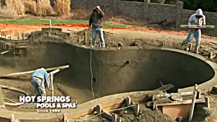 8 Steps to Building a Gunite Pool Pool and Spa Installation Upstate Sc Western Nc