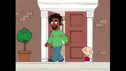 Family Guy - Bobby Mcferrin пада по стълбите [смях]
