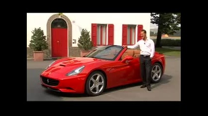 Ferrari California With Michael Schumacher 