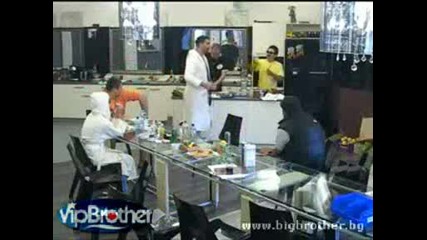 Vip Brother 3 - Милко поздравява Саша с песен