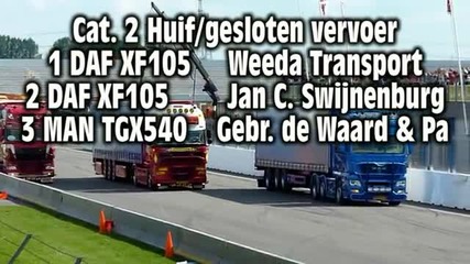 De Mooiste Truck Verkiezing Categorie 2 Huifgesloten vervoer