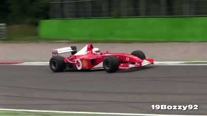 Чудесният звук от V10 болиди на Ferrari