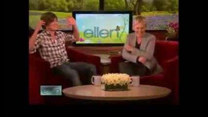Zac on Ellen part 2