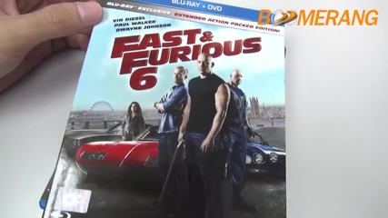 Феноменалният филм Бързи и Яростни 6 (2013) на D V D и Blu - Ray