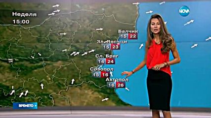 Прогноза за времето (14.05.2016 - централна емисия)