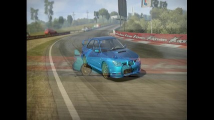 Nfs:shift 2 gameplay with Subaru Impreza