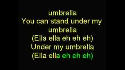 Rihanna - Umbrella Kareoke