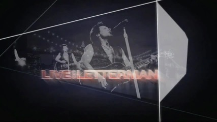 Bon Jovi - We Weren't Born To Follow (live on Letterman)
