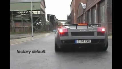 Lamborghini Gallardo sound 