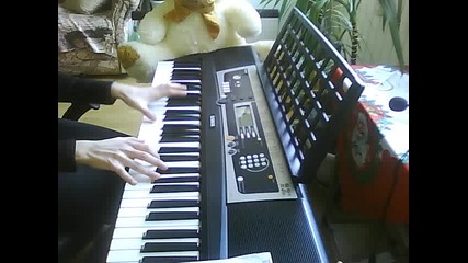 Wish you were here on piano by me