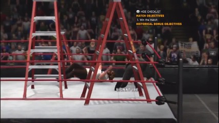 Wwe '13_ Attitude Era_ Wrestlemania Xv_ The Rock vs Mankind (ladder Match) - 2