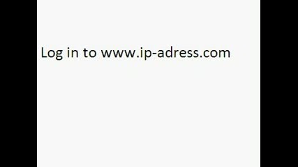 How To Find The IP Address Of A Web Site