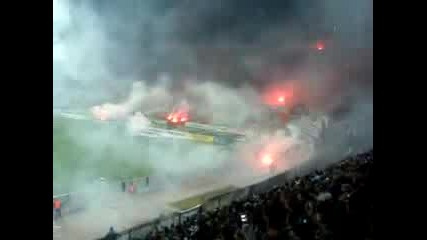 Paok fans-the best fans all over the world