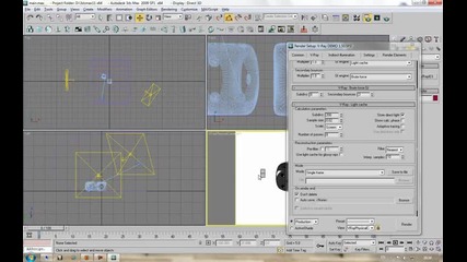 3ds Max - Създаване на зарчета + рендиране и Рр 