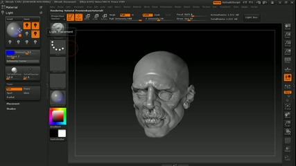 Zbrush - материали и осветление 