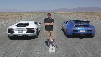 Bugatti Veyron vs Lamborghini Aventador vs Lexus Lfa vs Mclaren Mp4-12c