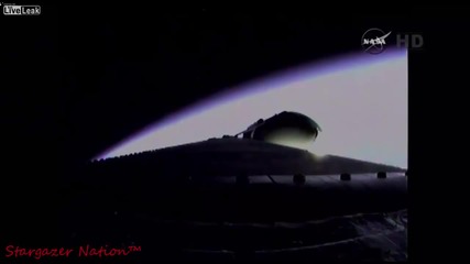 Кадри на Nasa от изтрелването на ракета