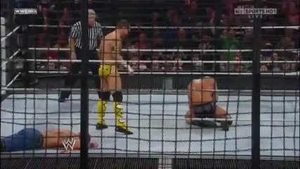 Cm Punk's Gts on Randy Orton