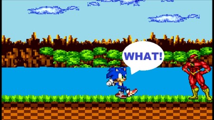 Sonic Vs Flash (mini Melee)