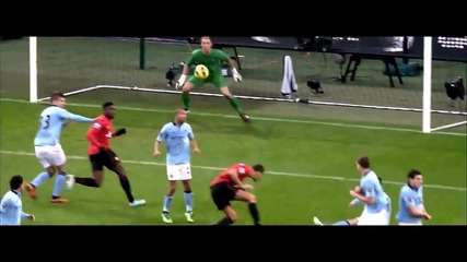 Robin van Persie free kick vs Manchester City