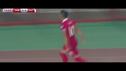 Сърбия 3 - 2 Австрия ( Квалификация за световното 2018 ) ( 09/10/2016 )