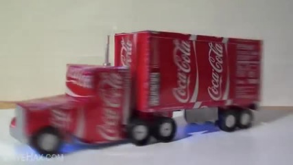 Как да направим на Coca Cola Камион за Коледна украса