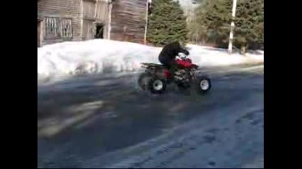 Atv 400ex Burnout