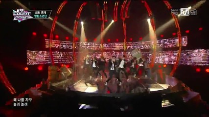 140213 Bts - Opening Boy In Luv M Countdown Comeback Stage [1080p]