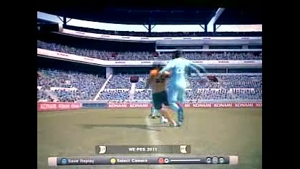 Pes 2011 страхотен гол
