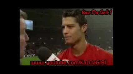 Cristiano Ronaldo Interview - Cl Final 22.0