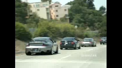 Porsche Carrera Gt with Awe Tuning Straight Pipes In Action