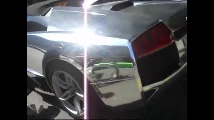 Lamborghini chrome Lp640 roadster 