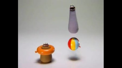 Purple And Brown - Beachball Trampoli