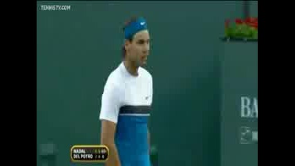 Andy Roddick vs Novak Djokovic & Rafael Nadal vs Juan Martin Del Potro Highlights 