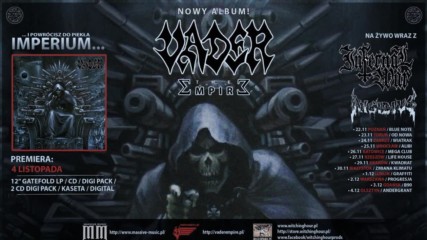 Vader - Send Me Back to Hell ( Official Track)