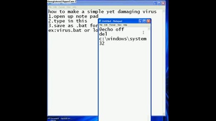 How To Make A Simple Yet Destructive Virus