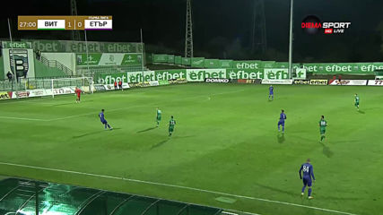 Витоша - Етър 1:0 /първо полувреме/
